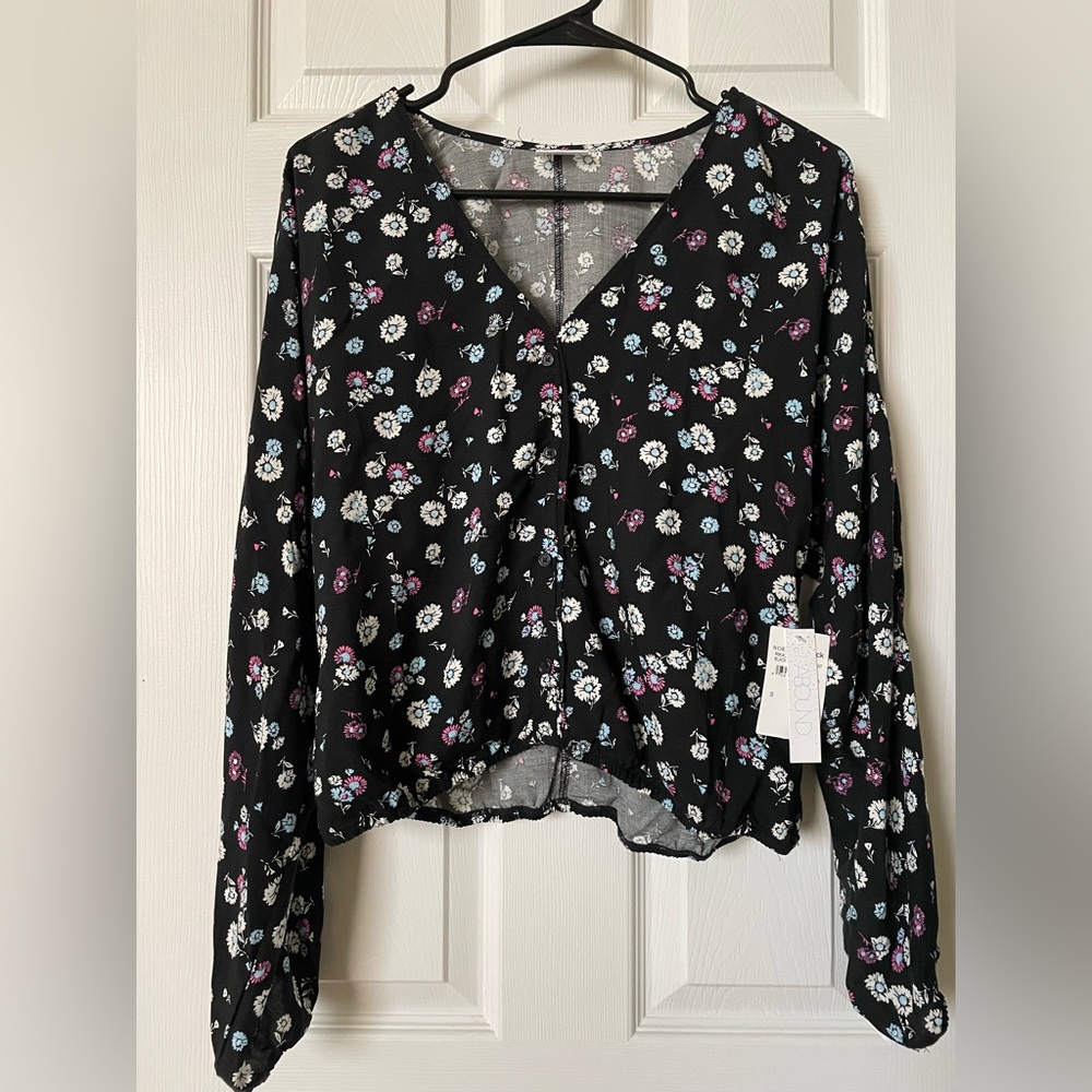 Abound Dolman Sleeve Print Blouse
